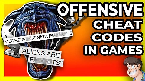 😲 OFFENSIVE Cheat Codes in Video Games | Fact Hunt | Larry Bundy Jr