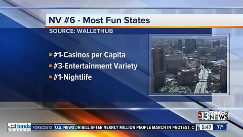 Nevada is not the most fun state