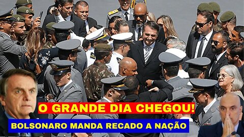 CHEGOU O DIA DA VERDADE! BOLSONARO MANDA A REAL PARA NAÇÃO SEREMOS LIVRES DOA A QUEM DOER LIBERDADE!