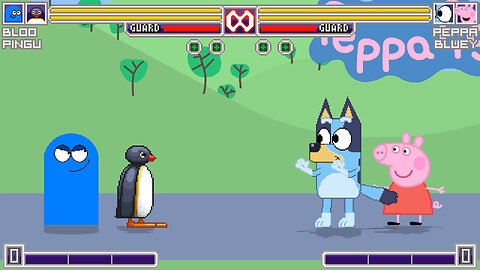 MUGEN - Pingu 2019 & Bloo vs. Bluey & Peppa Pig - Download