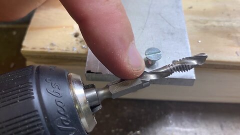 How To Drill and Tap a Thread All-In-One!