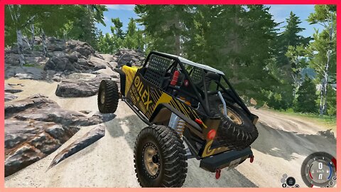 TruckFails | Trucks vs Dangerous Stone #01 | BeamNG.Drive |TrucksFails