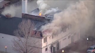 Denver Fire Department responds to attic fire at Denver church built in 1925