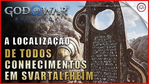 God of war Ragnarok, A localização de todos os conhecimentos em Svartalfheim | Super dica