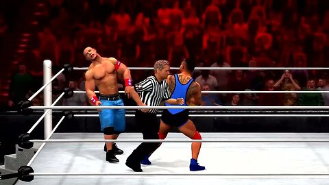 WWE '12 Gameplay John Cena vs Santino Marella