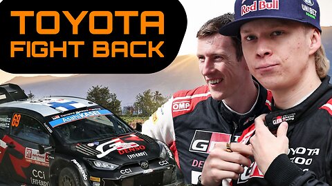 WRC Chile TOYOTA fight back!