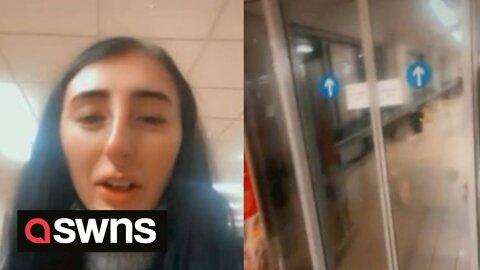 UK friends accidentally get locked inside Aldi shop