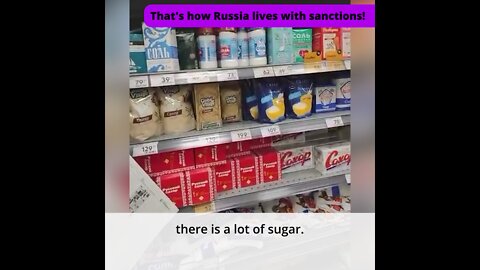 Polish man shows how Russia lives with sanctions