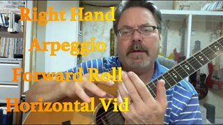 Right Hand Forward Arpeggio Horizontal Footage