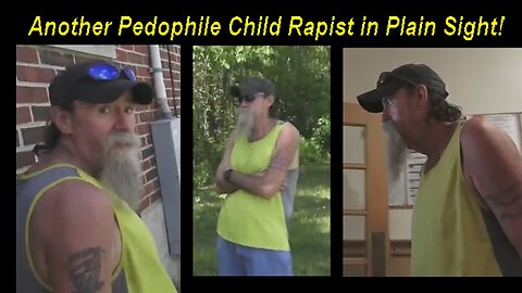 Pedophile Child Rapist Tries Meeting 2 Girls At Library & Gets Very Rude When Caught!