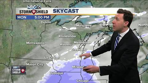 Michael Fish's NBC26 Storm Shield weather forecast