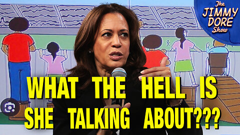 Watch Kamala Spew Equity-Equality Word Salad!