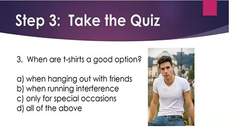 Test Your English: Speaking Topics : Trending Men's Clothing