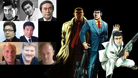 Anime Voice Comparison- Golgo 13/Duke Togo (Golgo 13)