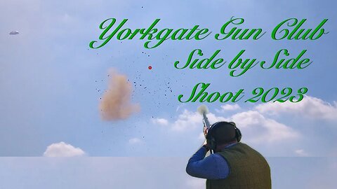 Yorkgate Gun Club Side by Side shoot 2023 with the Shotkam Gen4