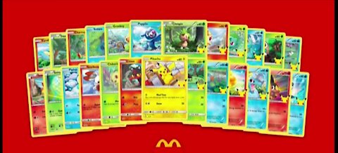 McDonalds can't keep up with limited edition Pokémon Cards in Happy Meals