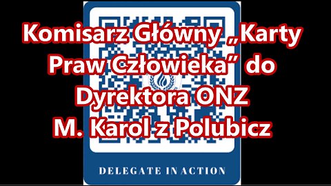 Komisarz Główny „Karty Praw Człowieka” Craig Mokhiber do Dyrektora ONZ (Lektor)