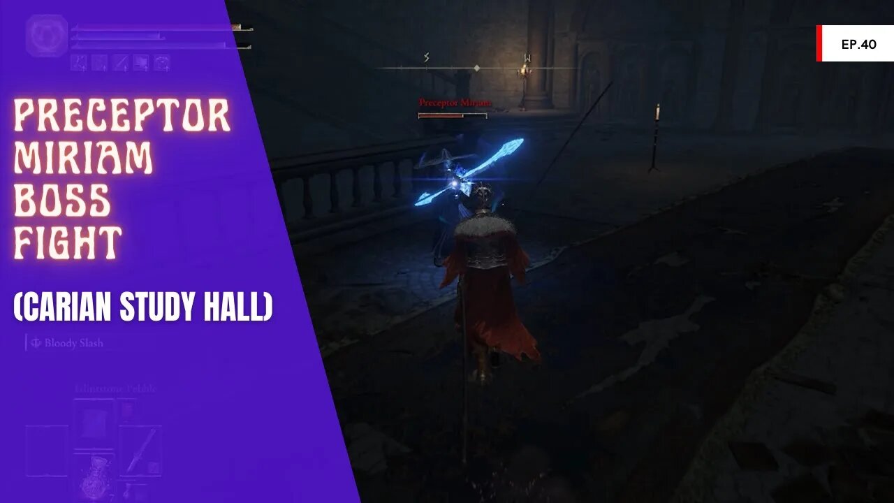 Elden Ring Preceptor Miriam Boss Fight (Carian Study Hall)
