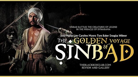 The Golden Voyage Of Sinbad (1974 Full Movie) | Adventure/Fantasy | John Phillip Law, Tom Baker, Takis Emmanuel, Caroline Munro.