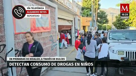 Las autoridades de Hidalgo reportan la intoxicación de menores por el consumo de drogas