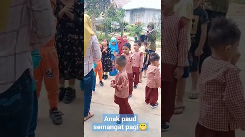 anak paud selalu ceria😁 #shorts #paud #anak #sekolah #tk #shortvideo #anakpaud