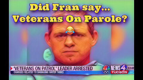 Fran Amato.. Veterans On Parole.. 🤷‍♀️