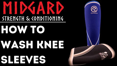 How To Wash Knee Sleeves