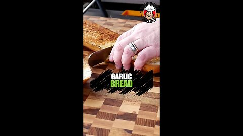 Garlic Bread on the Blackstone Griddle #hungryhussey #garlicbread #bread #blackstonegriddle