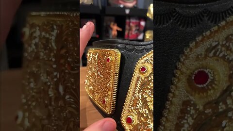 Fandu Big Gold World Heavyweight Championship Replica Belt Unboxing! #shorts