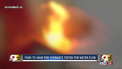 City may test all 14,000 fire hydrants after problem