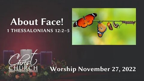 Christ Church OPC - Flower Mound, Texas - November 27, 2022 - : 1 Thessalonians 1:2-5