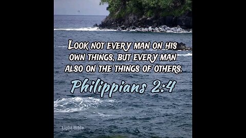 Philippians 2:4 (KJV)