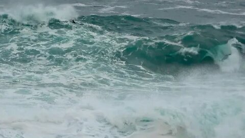 HEAVY PADDLE OUT ATTEMPT AT HUGE SCOTTISH REEF SLAB