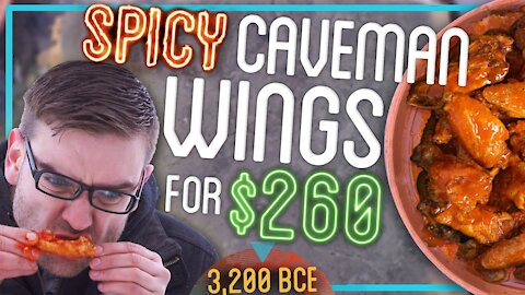 HOTTEST Chicken Wing Recipe Using ONLY Primitive Technology