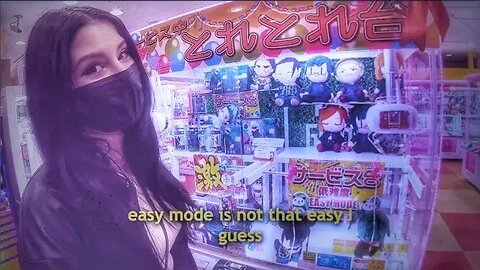 Instagram Model Plays Games With Me At Japanese Arcade