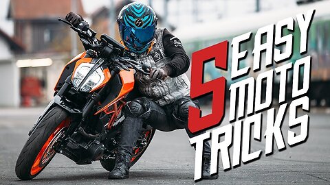 5 EASY MOTORCYCLE TRICKS