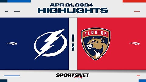 NHL Game 1 Highlights | Lightning vs. Panthers - April 21, 2024