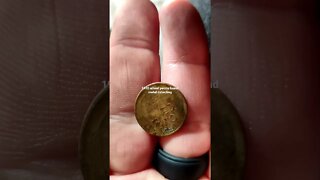 1930 wheat penny found metal detecting #shorts