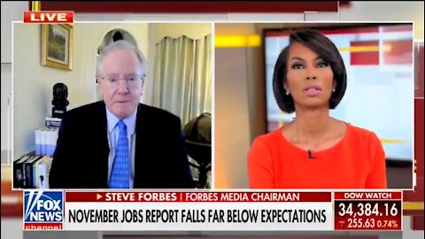 Steve Forbes Blasts November Jobs Report: Govt Is The Problem