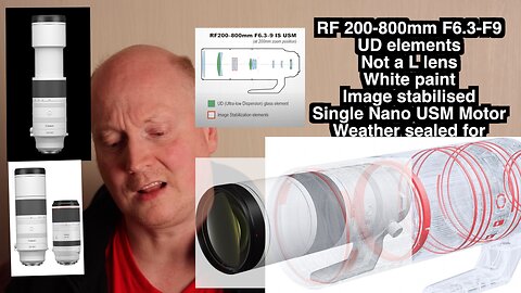 Canon RF 200-800mm vs Canon 100-500mm Lens (correction video) Which should you buy