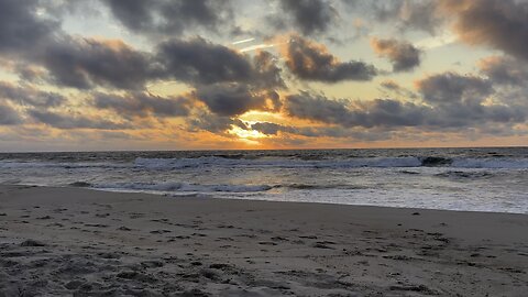 Long Beach Island, NJ Sunrise Surf