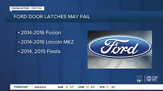 Ford recalls 268K cars in North America to fix door latches