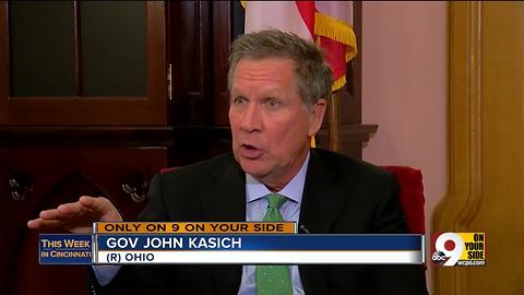 This Week in Cincinnati: Gov. John Kasich on opioid epidemic, prescription drug prices, DACA