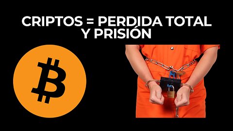 🚫 Avoid Cryptocurrencies! 💸 You can Lose Everything and go to prison🚔 (Video In Spanish)