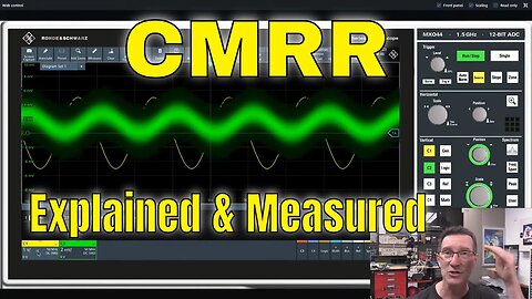 EEVblog 1521 - How to Measure Differential Probe CMRR