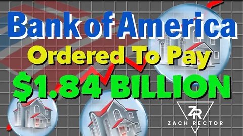 Bank Of America To Pay $1.84 BILLION