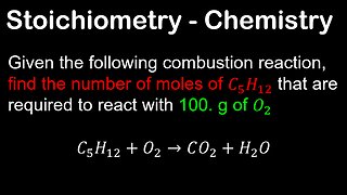 Stoichiometry - Chemistry