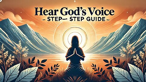 How to Hear God’s Voice: A Step-by-Step Guide | Connect with God Through Prayer & Scripture