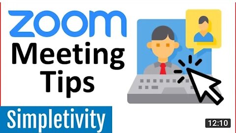 Zoom meeting tips and tricks