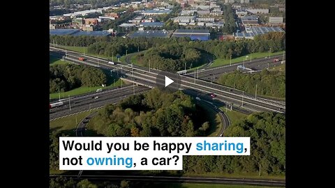 World Economic Forum: "Would you be happy sharing, not owning, a car?"